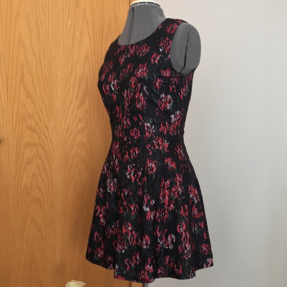 NWOT Forever 21 Rose & Lace Dress